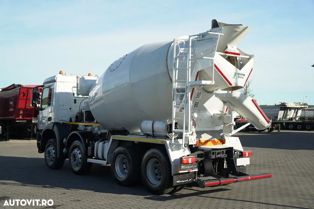 Mercedes-Benz AROCS 3240 / 9M3 BETONIERĂ / 8x4 / BETONIERĂ / AUTOMATĂ / CAMERĂ / - 5
