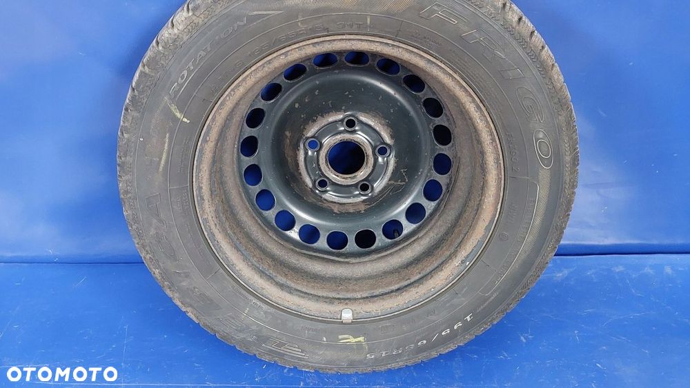 felga stalowa koło zapasowe vw passat b5 15'' 5x112 et37 6j 3b0601027d - 8