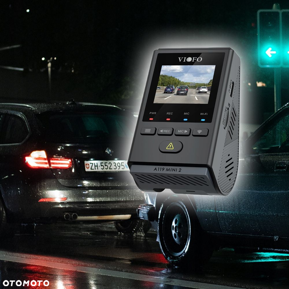 KAMERA REJESTRATOR VIOFO A119 MINI 2 GPS WIFI QHD - 5