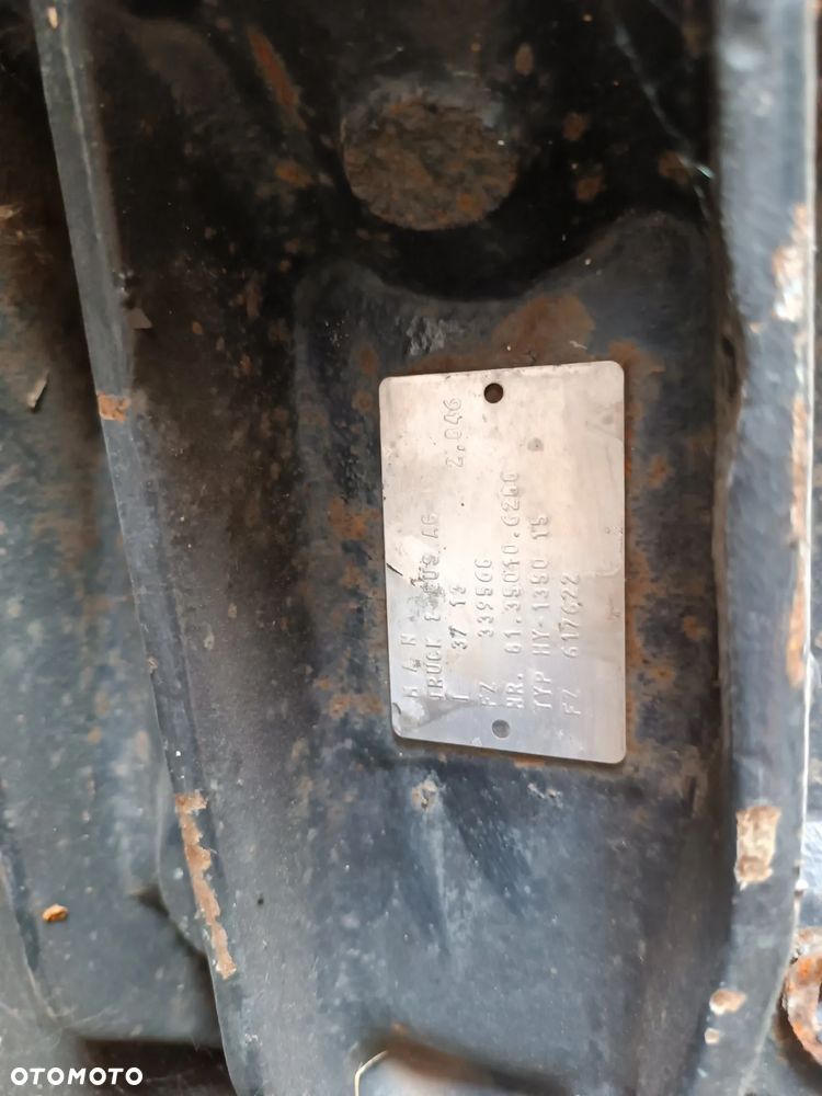 man tgx tgs główka mostu 37 : 13 hy 1350 most dyfer oś tylna - 2