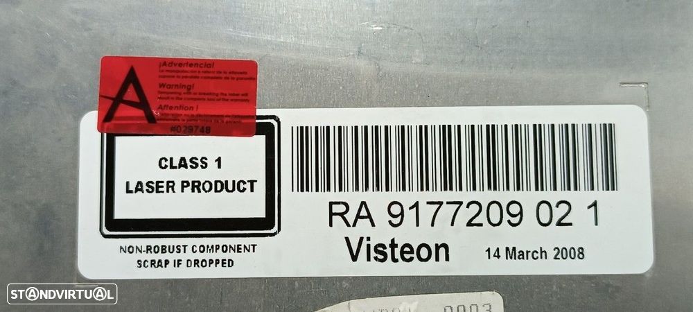 SISTEMA AUDIO / RADIO CD BMW SERIE 3 BERLINA (E90) 320D - 6