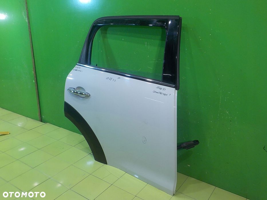 MINI COOPER COUNTRYMAN I 1.6 B 10r drzwi prawe tyl kompletne - 3