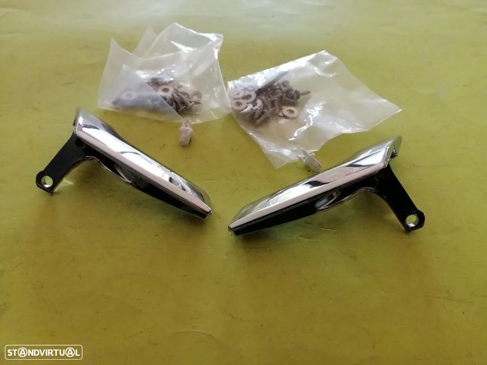 Puxadores Puxador interior de abrir a porta cromados Mercedes Classe C W204 NOVOS - 3