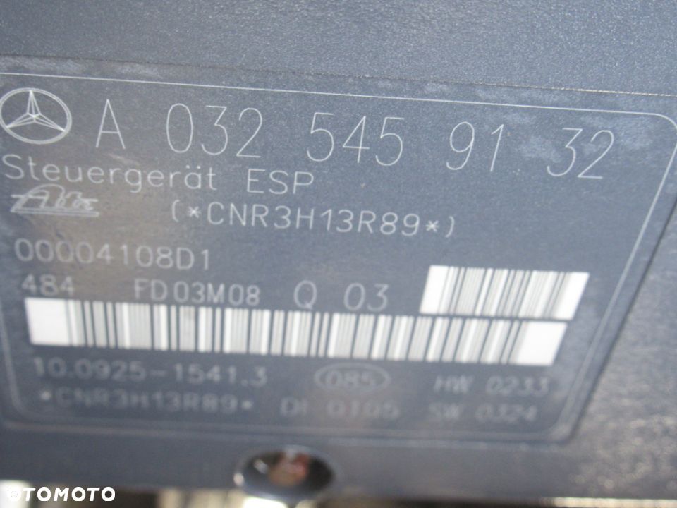 POMPA HAMULCOWA ABS MERCEDES C-KLASA W203  A0325459132 2000- - 6