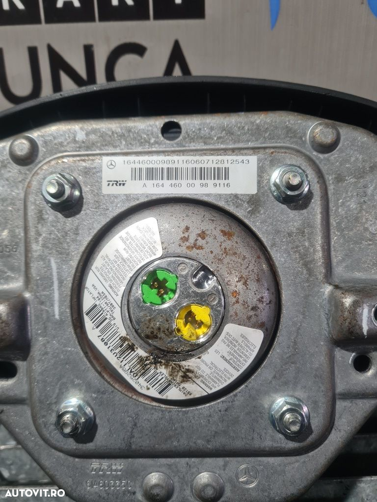 Airbag volan Mercedes - Benz ML W164 2005 - 2008 (776) 16446000989116 - 6
