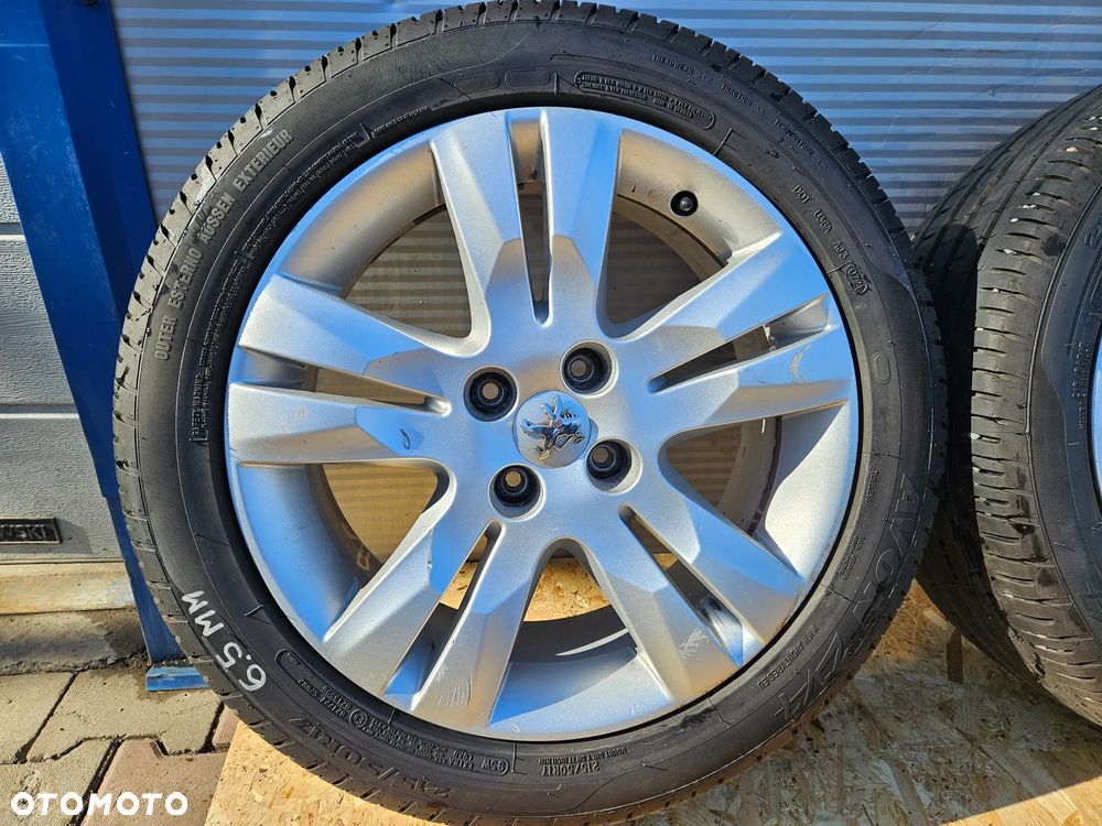 peugeot 3008 5008 koła felgi aluminiowe 17 9675498677 - 5