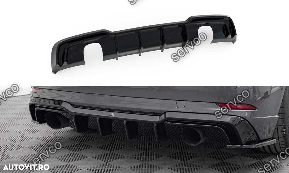 Difuzor bara spate Audi A3 S-Line Sportback 8V 2016-2020 v42 - Maxton