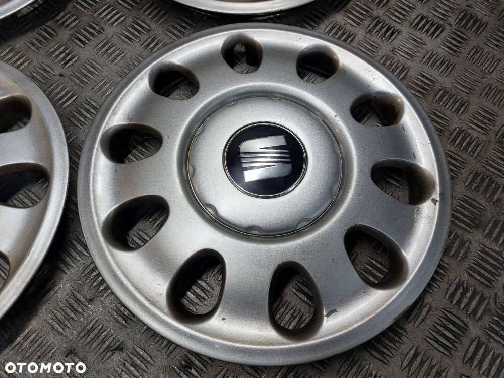 KOŁPAK KOŁPAKI KOMPLET 15" 15 R15 SEAT 1M0601147 - 5