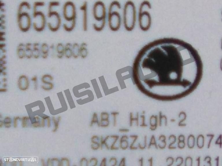 Display Tablier 6559_19606 Skoda Fabia Iv (pj) [2019_2024] 1.0 - 5