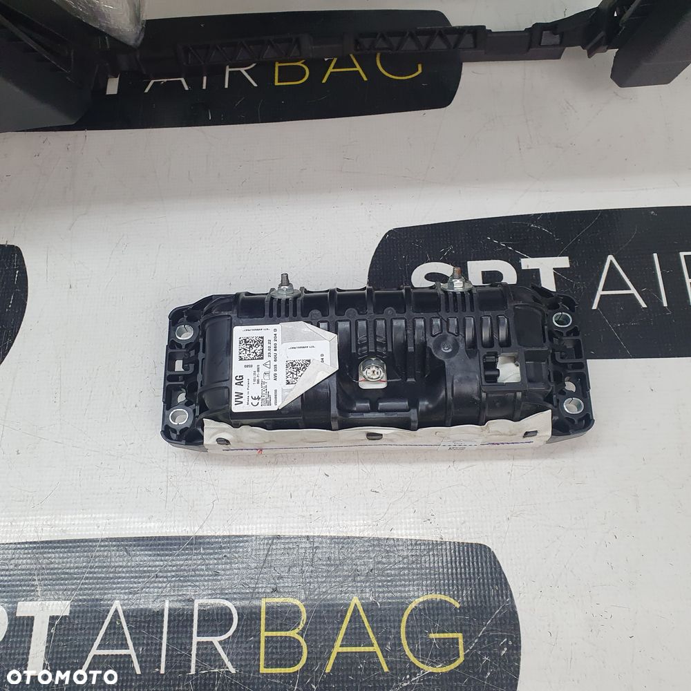 SKODA SUPERB IV 4 DESKA KONSOLA GUMA HEAD UP KOKPIT PULPIT PODUSZKI AIRBAG AIR BAG PASY KURTYNY KIT SET - 4