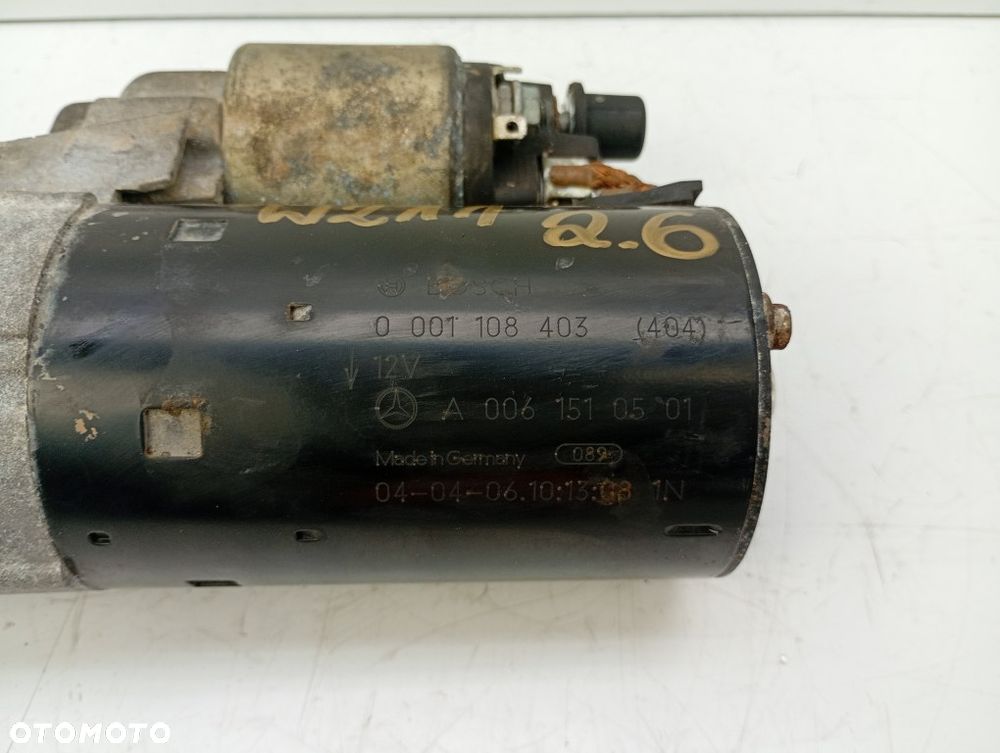 rozrusznik mercedes w211 e-klassa e240 2.6 v6 e320 3.2 v6 A0061510501 - 5