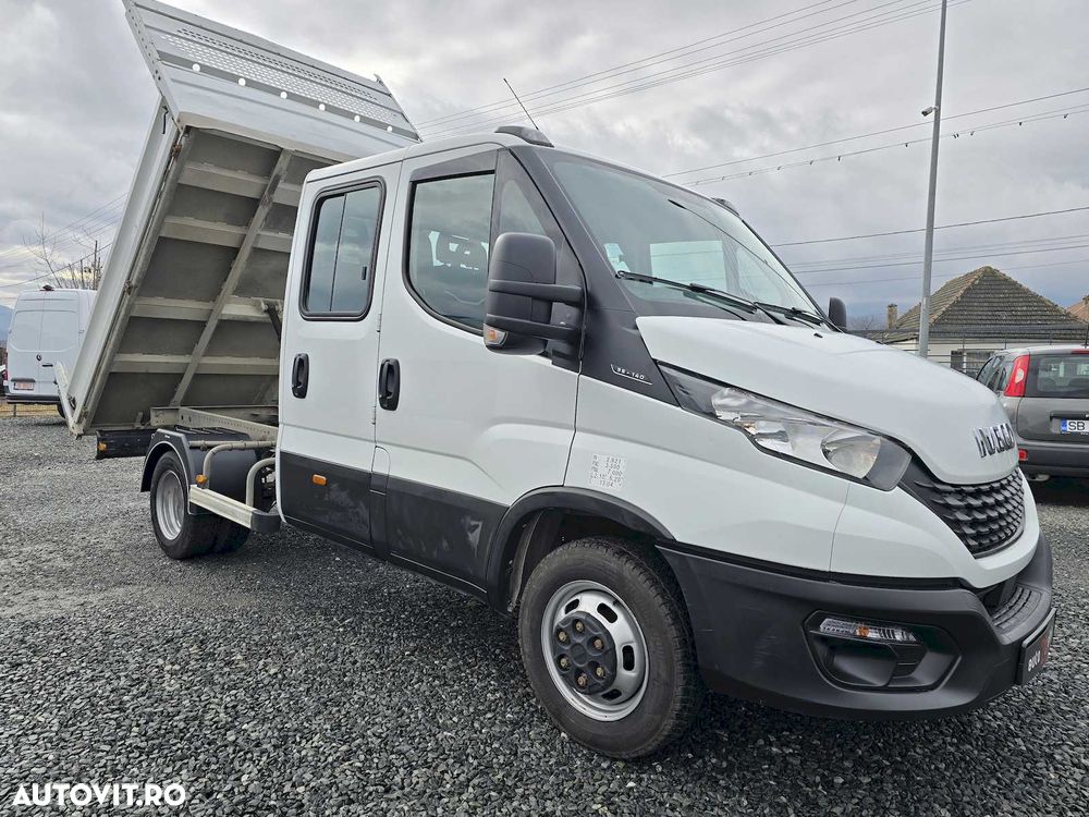 Iveco Daily 35C14 doka, 6 loc. basculabila, 140 CP, 2020, 62400 km. - 4