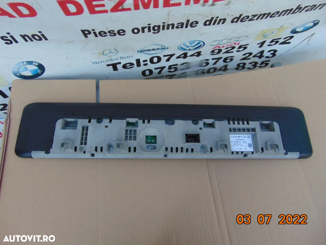 display monitor Mercedes B Class w247 A Class w177 navigatie display - 2