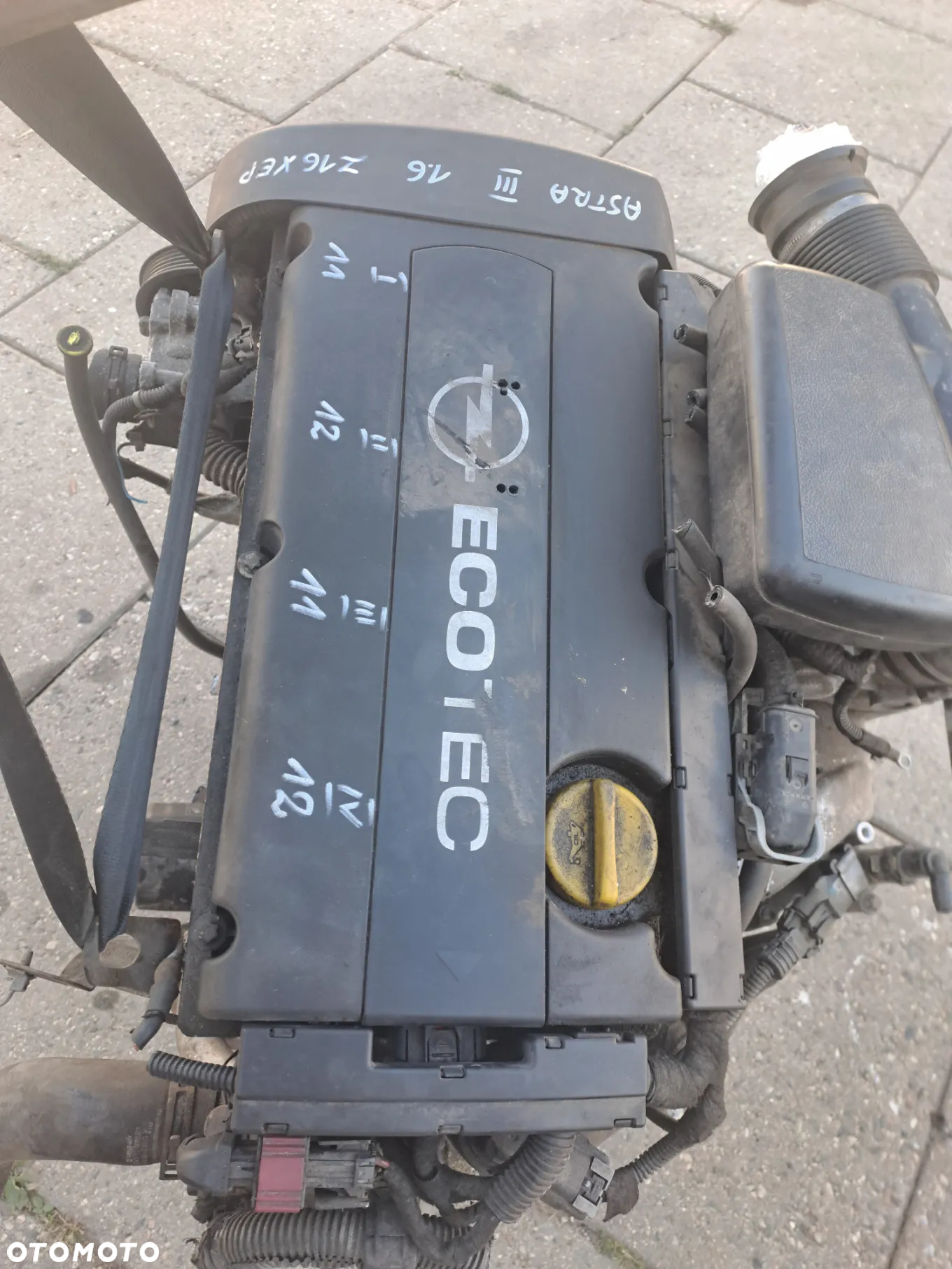 Opel Astra H III 1.6 16V silnik kompletny kod Z16XEP niski przebieg - 3