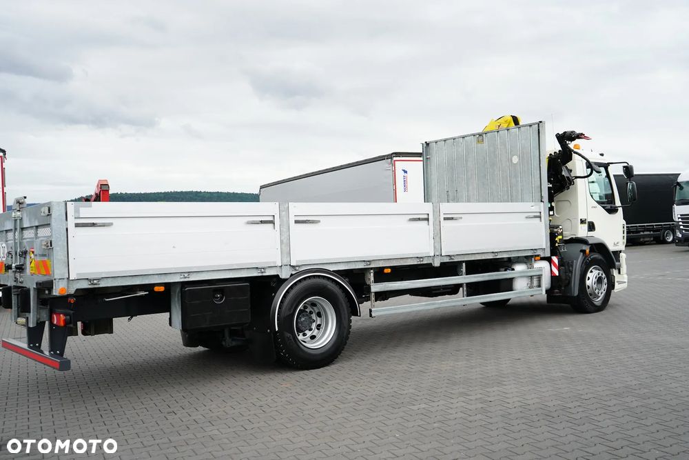 DAF LF / 250 / SKRZYNIOWY + HDS / HYVA HB-150 / PILOT / ROTATOR - 34