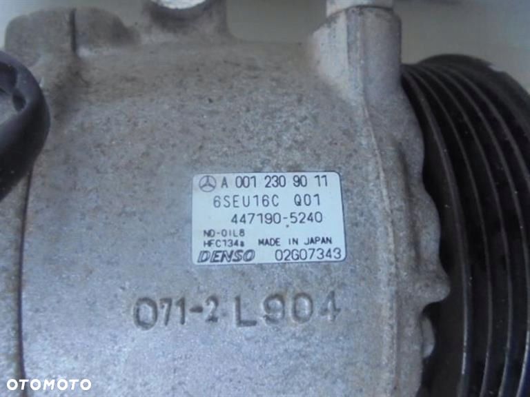 MERCEDES W169 SPRĘŻARKA KLIMATYZACJI A0012309011 - 4