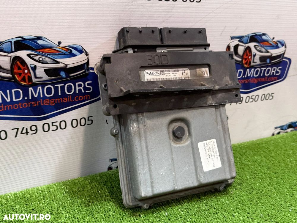 CALCULATOR MOTOR ECU JAGUAR XF X250 3.0 DIESEL 2011 COD OEM 9X2Q-12A650-P / BERLINA 2009-2015 - 2