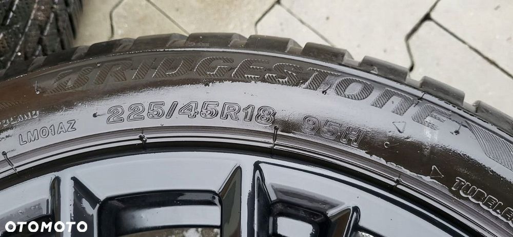 bmw g20 g21 koła felgi opony zima 7mm 225/45/18r - 4