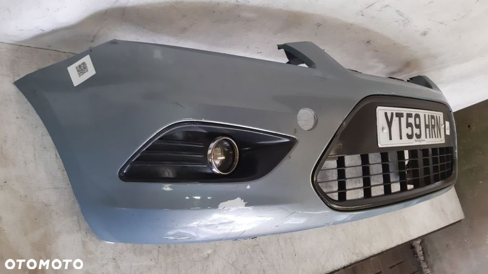 * ZDERZAK PRZÓD PRZEDNI FORD FOCUS MK.2 2 II LIFT FL HALOGENY M8 BŁĘKITNY - 4