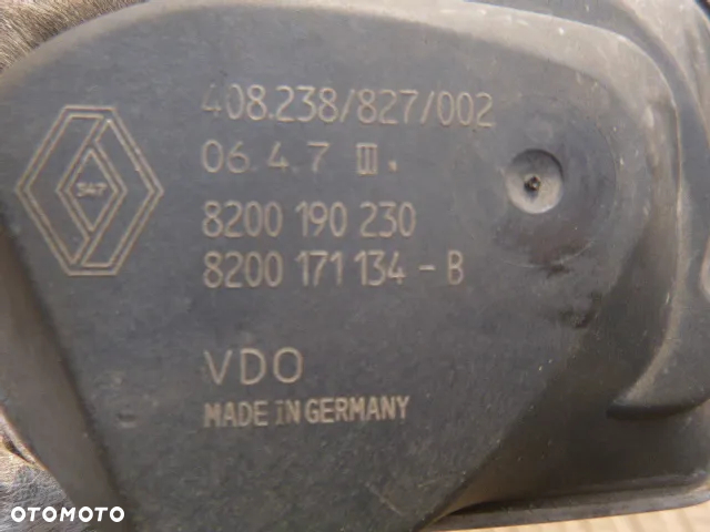 PRZEPUSTNICA RENAULT SCENIC II 1.6 16V 8200190230 - 30