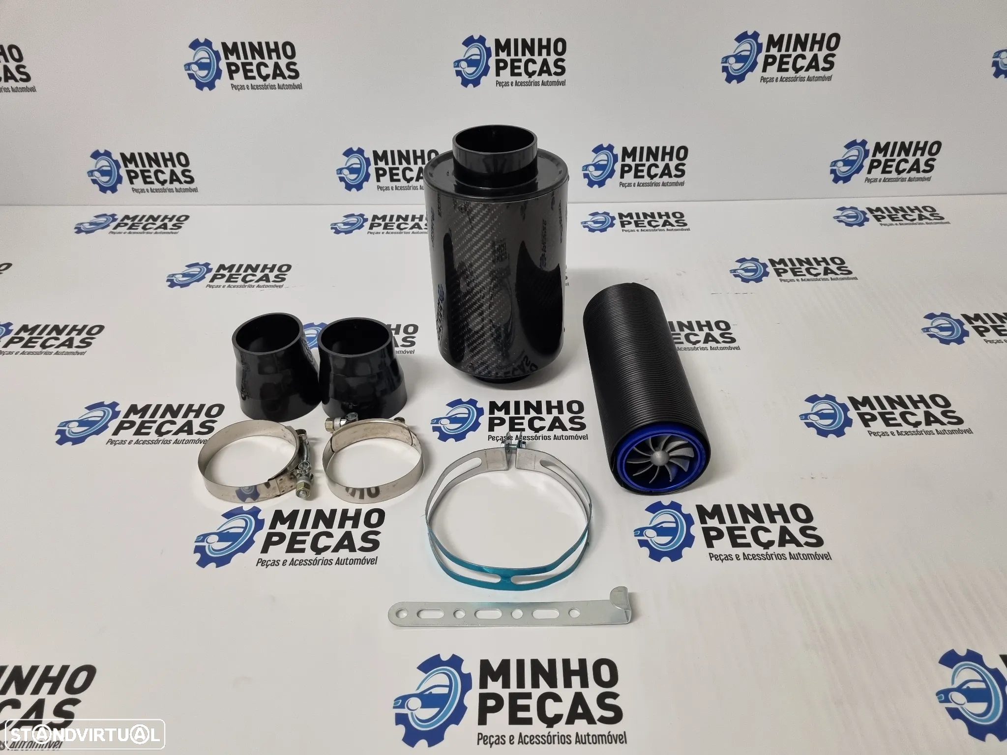Filtro de Ar Desportivo Carbon Power Airbox Air Intake - 2