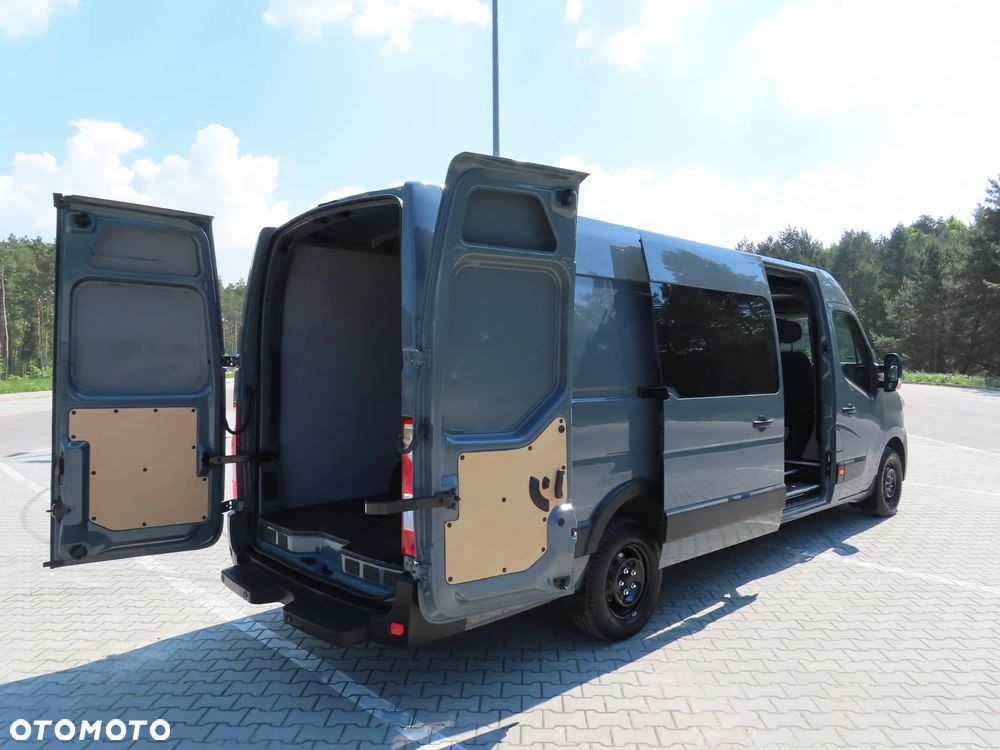 Renault Master 2.3 dCi 163 KM 7-Mio Osobowy + 895 Kg Ładowność Doka Dubel Brygadowy Ekstra Długi 4383 mm Furgon Blaszak HAK 2500 Kg Rozstaw Osi 4332 mm WZMACNIANY Napęd Na Tylną Oś Stan Auta Jak Nowy OKAZJA POLECAM - 15