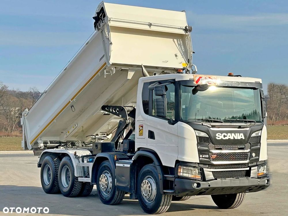 Scania G 410 * WYWROTKA + BORDMATIC * STAN BDB / 8x4 - 4