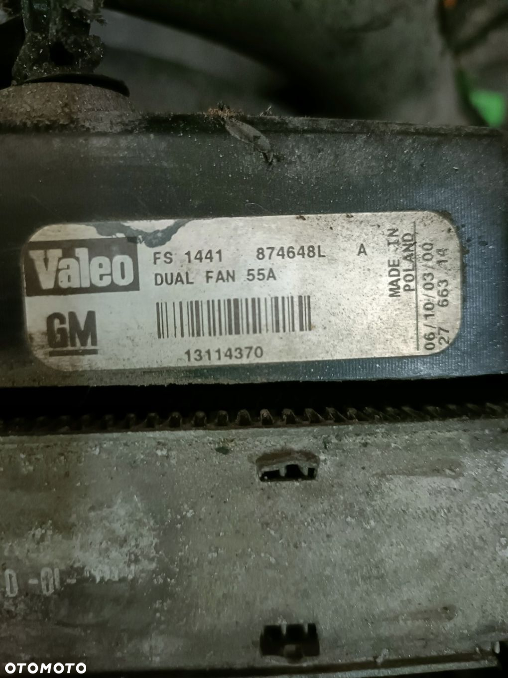 OPEL VECTRA C 02-05 2,0 DTI komplet chłodnic wentylator * - 3