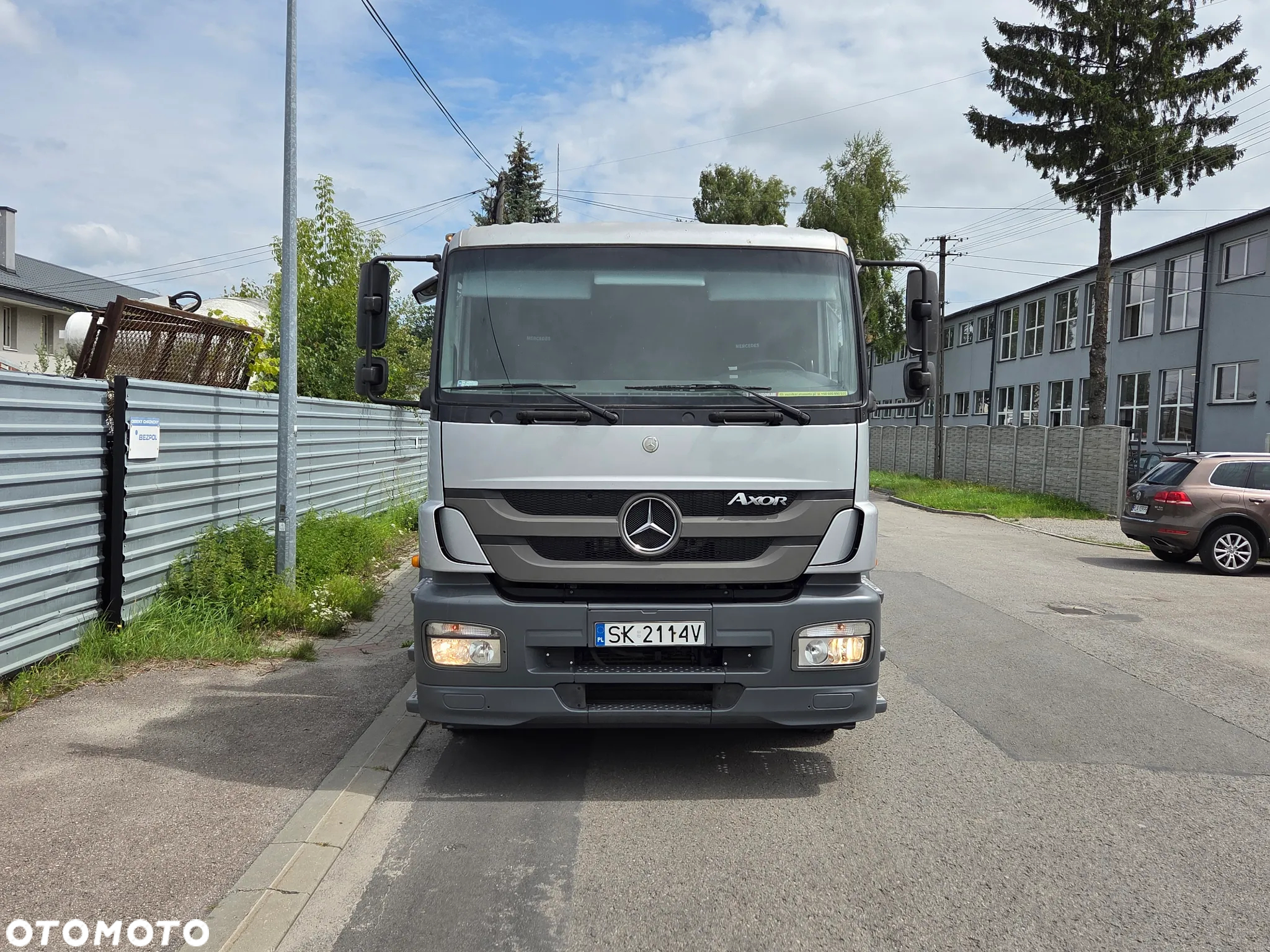 Mercedes-Benz AXOR 1826L KLIMA HDS HIAB ROTATOR tył PODUSZKI Euro 4 - 14