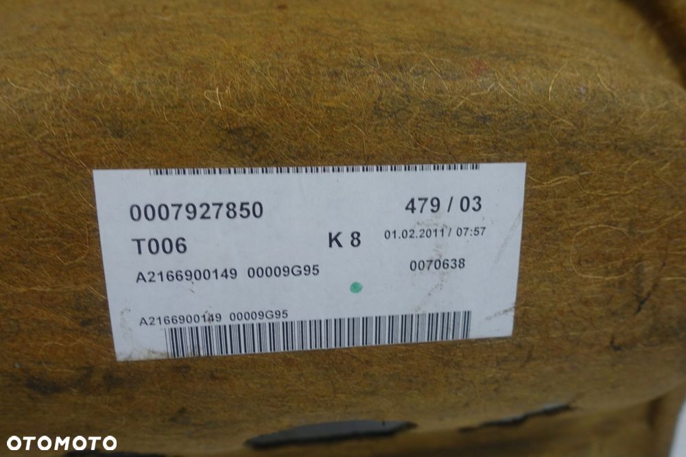 Mercedes C216 W216 TYLNA PÓŁKA BAGAŻNIKA tył - 3