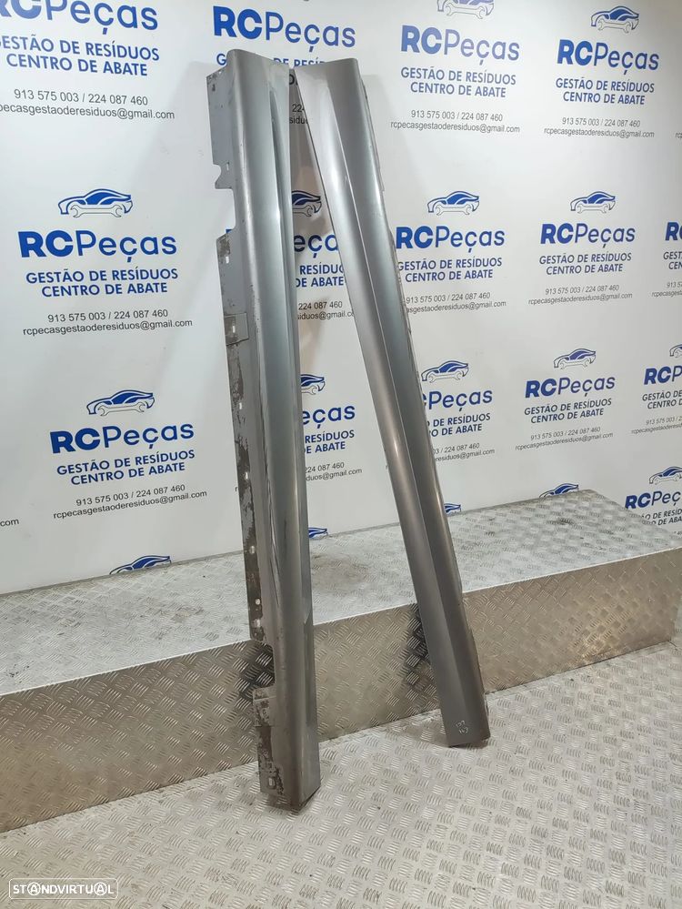 Conjunto Embaladeira Embaladeiras Esquerda Direita BMW Serie 3 E90 E91 LCI Saia Saias Lateral Laterais Original - 4