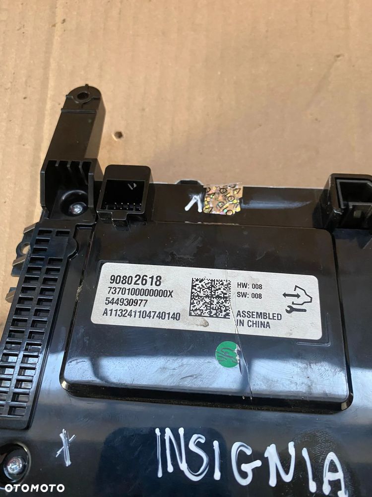 OPEL INSIGNIA A LIFT RADIO WYŚWIETLACZ NAWIGACJA 90802618 - 2