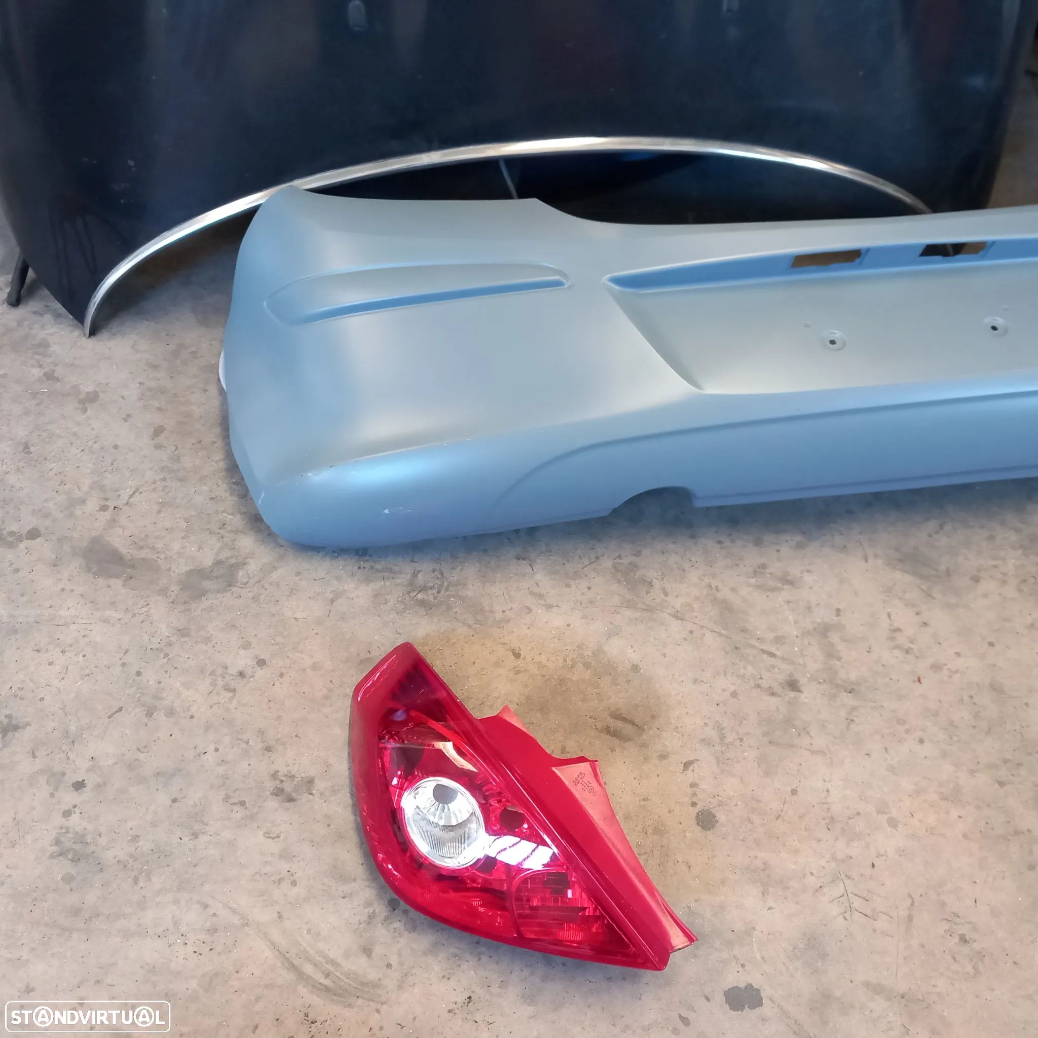 Para choques tras e farolin condutor opel corsa d - 1