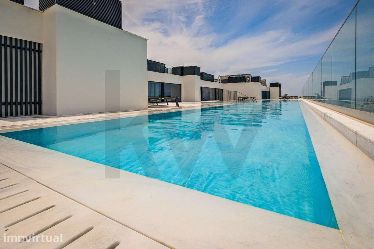 Exclusivo T2 no Gestilar Residences, Miraflores – Piscina e ginásio no - Grande imagem: 3/49