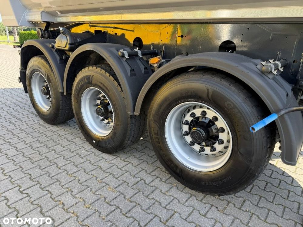 Meiller KISA3 STALOWA 28m JAK NOWA 80 TYS KM!!! OŚ PODNOSZONA - 5