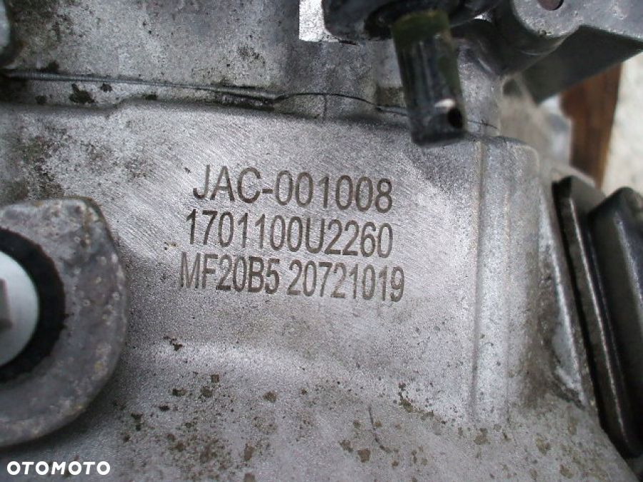 DR JAC EVO4 EVO 4 1.6 SKRZYNIA BIEGÓW MF20B5 1701100U2260 6 biegów - 5