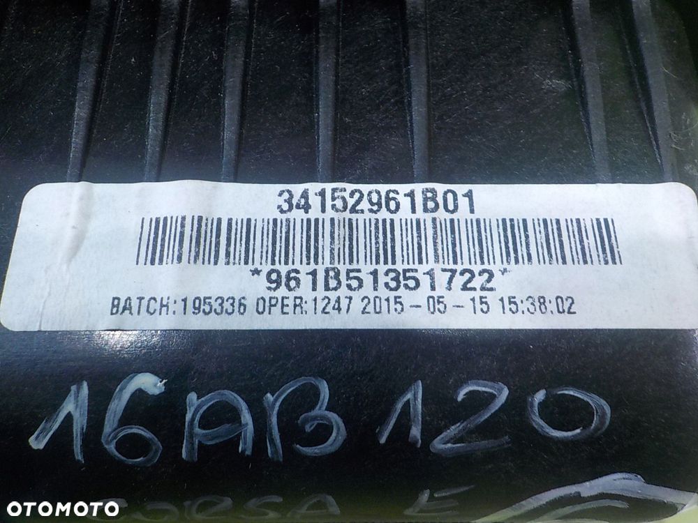 OPEL CORSA E 1.4 B 15r HB 5D AIRBAG poduszka pasazera 96852873 34152961B01 - 5