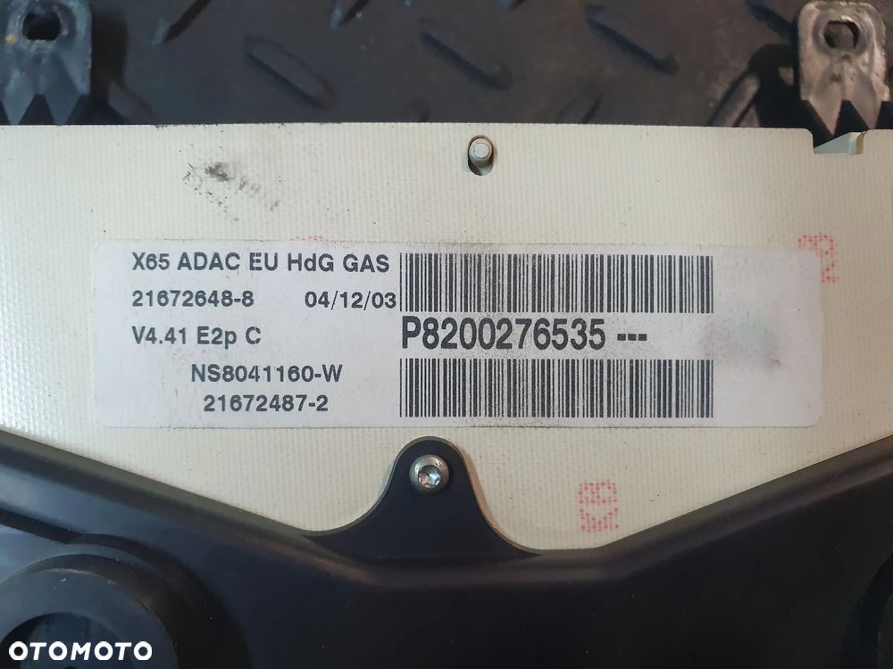 Licznik Renault Clio 2 8200276535 EUROPA - 5