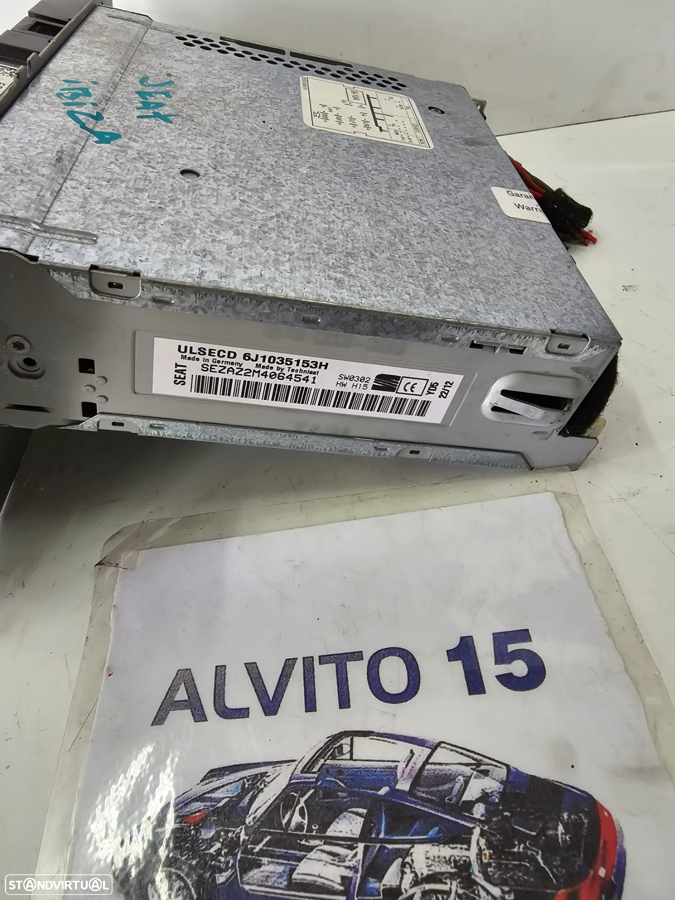 Rádio Seat Ibiza 2014 - 2