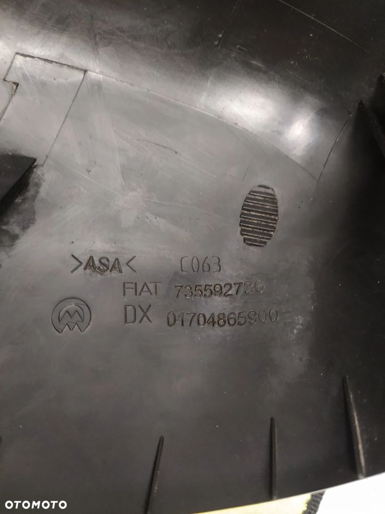 FIAT 500 PUNTO EVO GRANDE PUNTO PRAWA OSŁONA OBUDOWA LUSTERKA ORYGINAŁ - 6