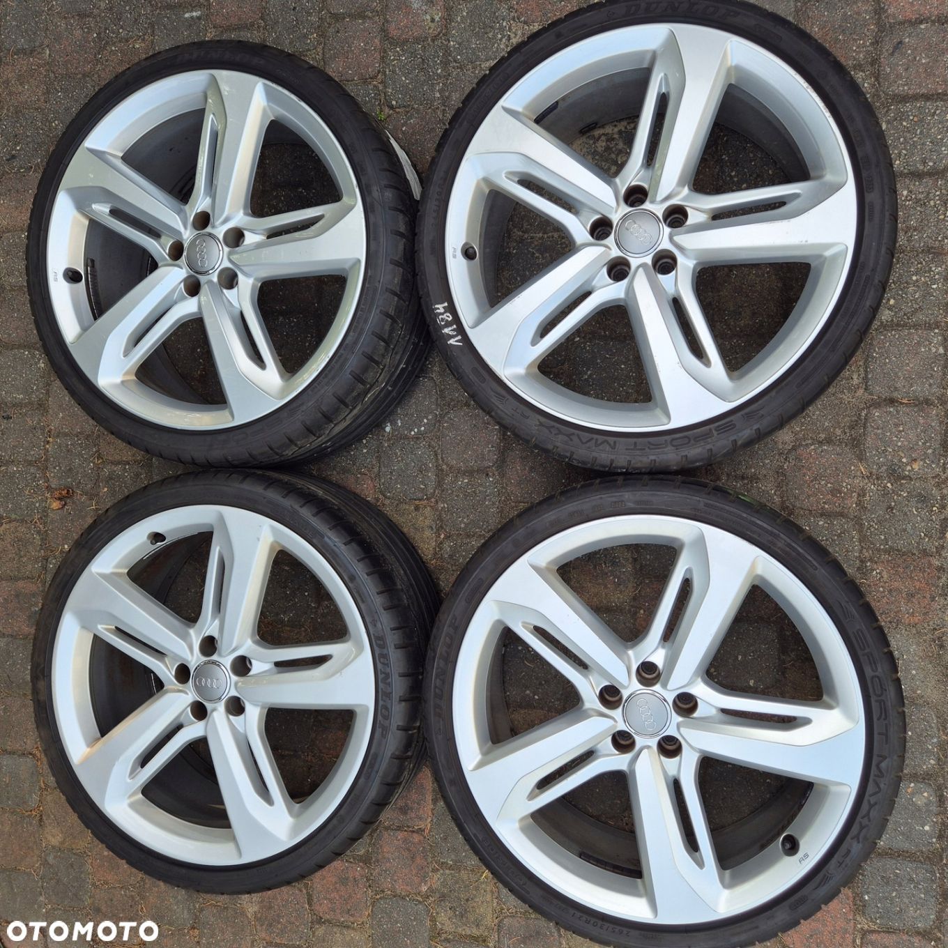 LATO KOŁA 21 ORYGINAŁ AUDI A6 C7 S6 RS6 A8 Q3 265/30 R21 - 1