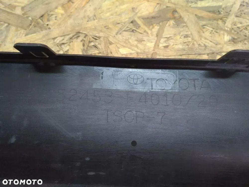 TOYOTA CHR C-HR ZDERZAK tylny tył spoiler hokej DOKŁADKA DYFUZOR CZUJNIKI PDC - 8