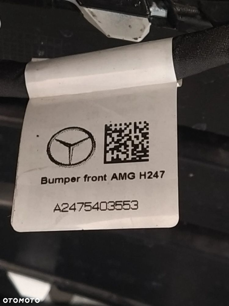 MERCEDES GLA H247 AMG LIFT 23- ZDERZAK PRZÓD PRZEDNI GRILL ZANCZEK GWIAZDA 6XPDC KRATKI ORYGINAŁ - 25