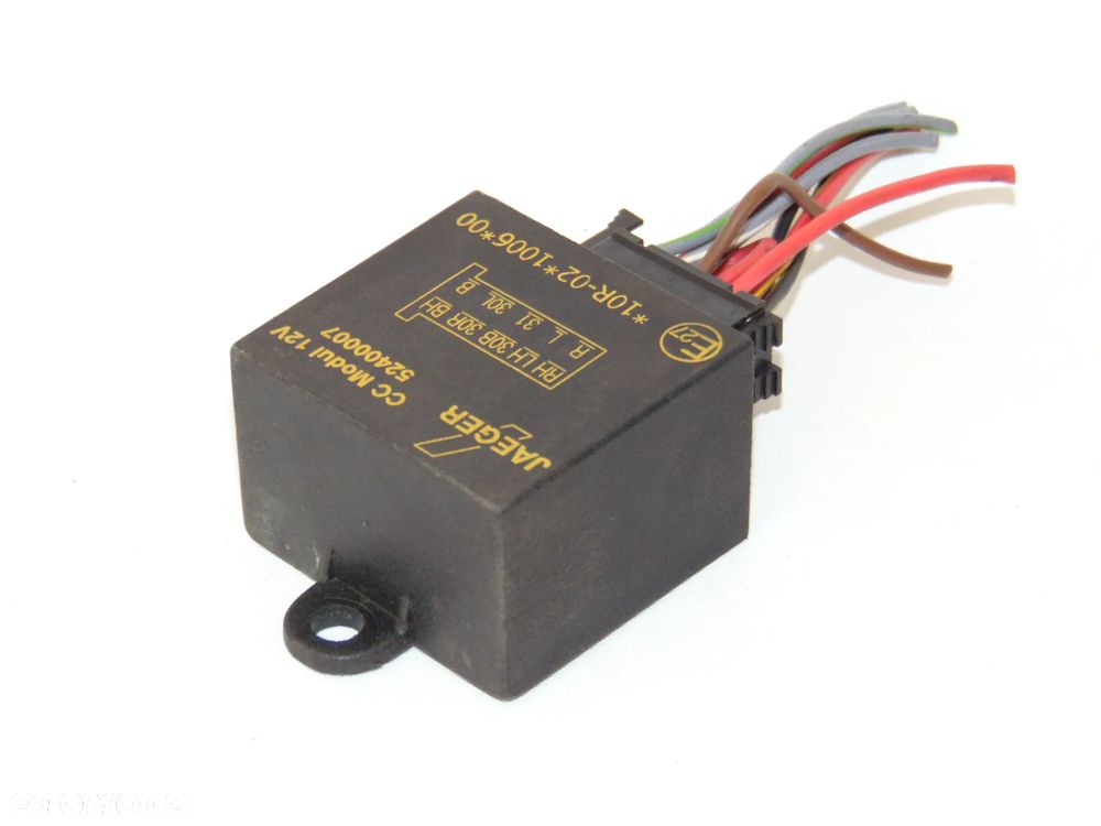 Moduł przekaźnik sterownik świateł Jaeger haka holowniczego przyczepy 52400007 *10R-02*1006*00 VW Volkswagen Skoda Seat Audi Mercedes Volvo Opel Ford Renault - 1