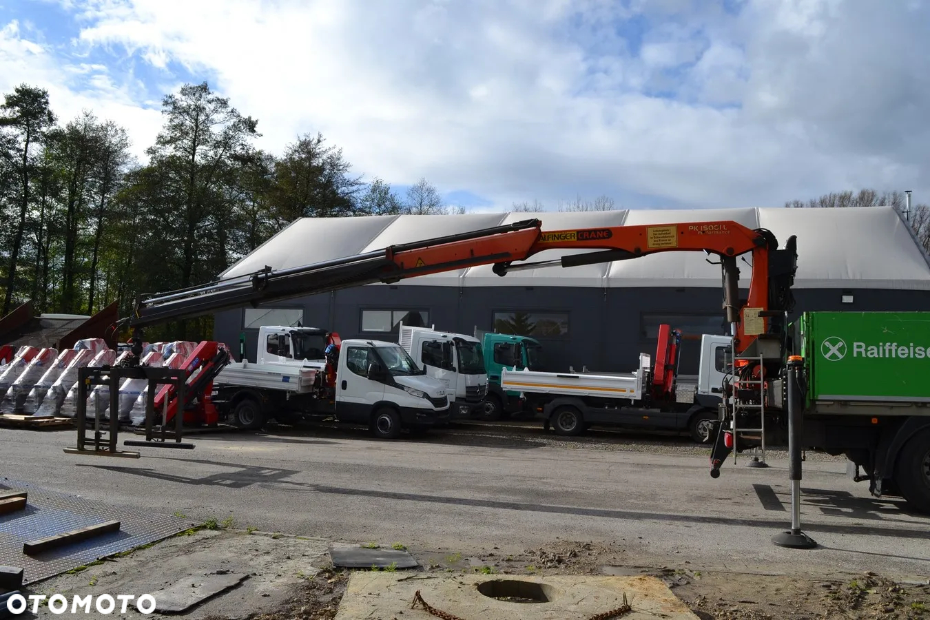 Palfinger 15001 L Żuraw budowlany Chwytak Rotator Hmf Fassi Hiab Atlas Hyva - 8