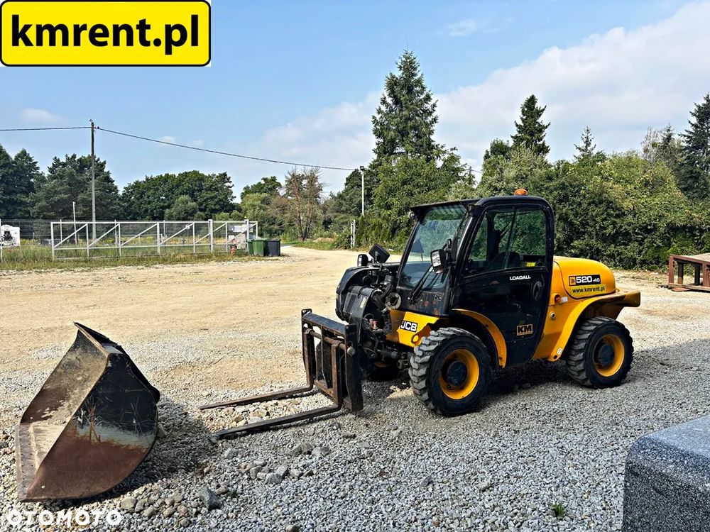 JCB 520-40 4WS ŁADOWARKA TELESKOPOWA 2020R | MANITOU MT 420 H, MANITOU BT 420, JCB 516-40, MERLO P 25.6, BOBCAT TL25.60, DIECI MINI AGRI 25.6, GENIE GTH-2506 - 14