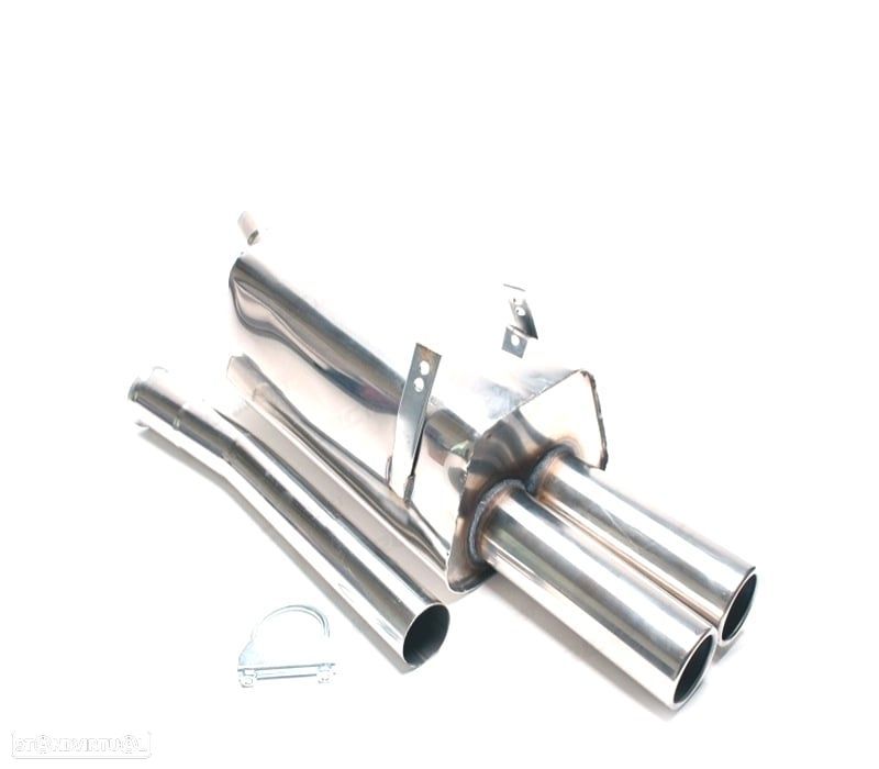 PANELA DE ESCAPE PARA BMW SERIE 3 E36 L6 1991-1998 INOX X2 - 1