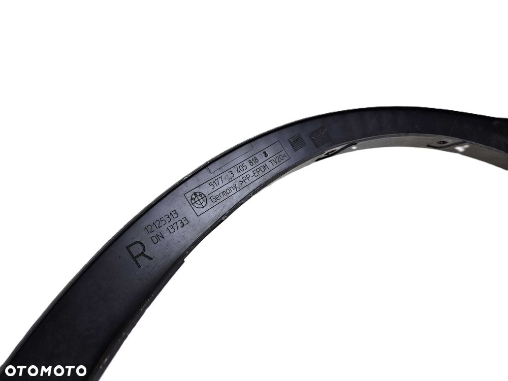 Listwa Błotnika Prawa Prawy Przód BMW X3 E83 CZARNA Oryginał - 7