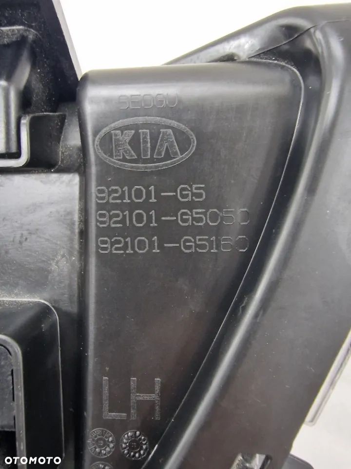 KIA NIRO 16- XENON LEWY KOMPLETNY LEWA LAMPA PRZEDNIA PRZÓD , NR 92101-G5050 / 92101-G5160 , NR AUKCJI LL478 - 17