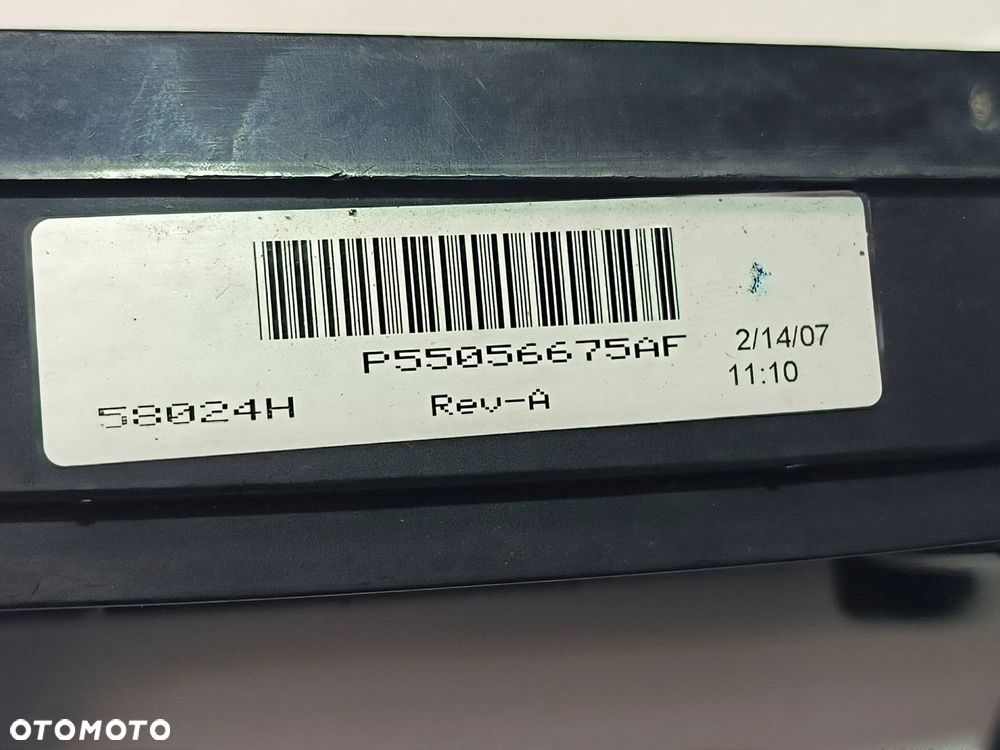 Panel klimatyzacji 58024H P55056675AF Chrysler, Aspen 2007 - 4